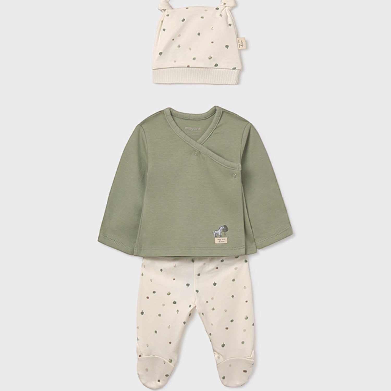 Completo nascita Neonato Verde 9980/36 corredino e abbigliamento neonato | NANU' BABY
