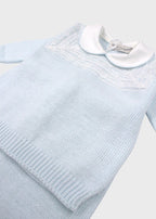 Completo Nascita Pizzo Valencienne ADNAN/CN corredino e abbigliamento neonato | NANU' BABY