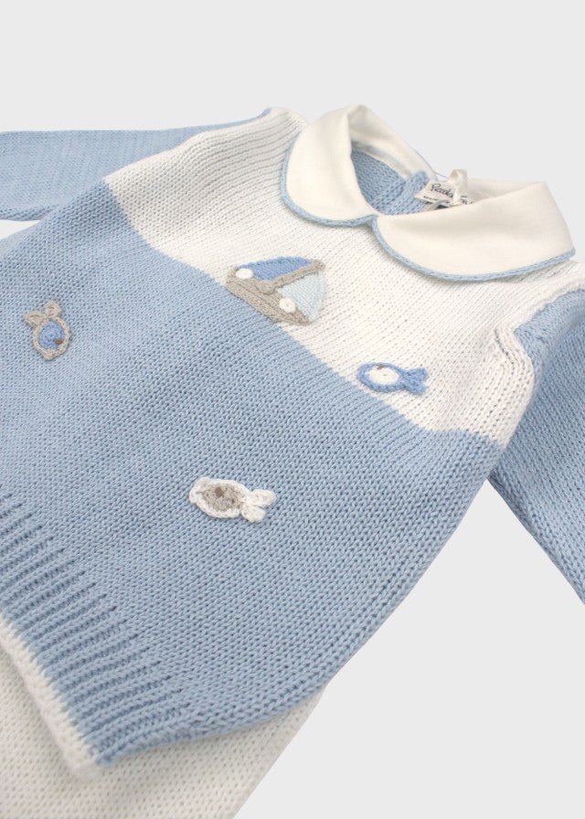 Completo Nascita Ricami Mare DORY/CN corredino e abbigliamento neonato | NANU' BABY