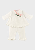 Completo Nascita Rose Bianco DELIZIA/CN corredino e abbigliamento neonato | NANU' BABY
