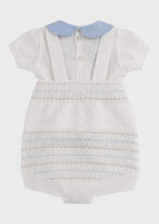 Completo Salopette Corta Cielo EK6552/C corredino e abbigliamento neonato | NANU' BABY