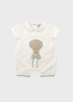 Completo Salopette Mongolfiera Verde EK5030V corredino e abbigliamento neonato | NANU' BABY
