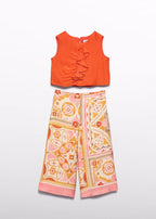 Completo Top Pantalone Stampato 5215/6 corredino e abbigliamento neonato | NANU' BABY
