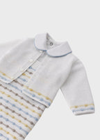 Completo Tre Pezzi Cielo EK5131/C corredino e abbigliamento neonato | NANU' BABY