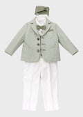 Coordinato Giacca Verde Papillon corredino e abbigliamento neonato | NANU' BABY