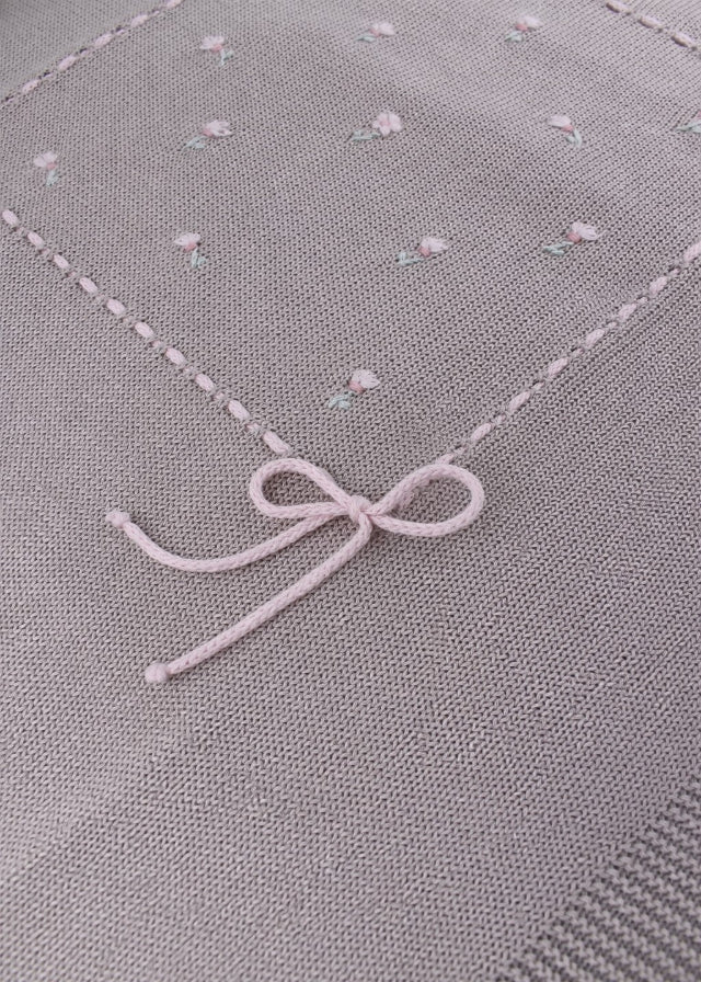 Coperta Cotone Margherite Sabbia 175 corredino e abbigliamento neonato | NANU' BABY