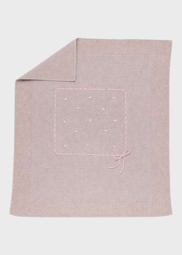 Coperta Cotone Margherite Sabbia 175 corredino e abbigliamento neonato | NANU' BABY