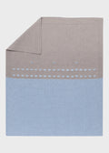 Coperta Cotone Nodini Sabbia 198/S corredino e abbigliamento neonato | NANU' BABY