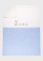 Coperta Cotone Orsetto Cielo 198 - C corredino e abbigliamento neonato | NANU' BABY