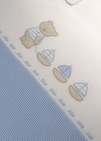 Coperta Cotone Orsetto Cielo 198 - C corredino e abbigliamento neonato | NANU' BABY