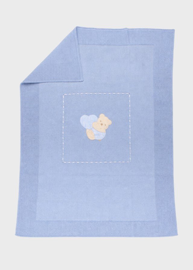 Coperta Cotone Orsetto Petalo 173 corredino e abbigliamento neonato | NANU' BABY