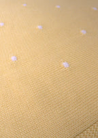 Coperta Cotone Pois Giallo 3430/161 corredino e abbigliamento neonato | NANU' BABY