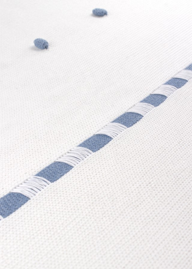 Coperta Cotone Pois Ricamati FEKELI/CO corredino e abbigliamento neonato | NANU' BABY