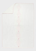Coperta Cotone Punto Smock Rosa MARCO/CO corredino e abbigliamento neonato | NANU' BABY