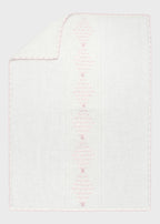 Coperta Cotone Punto Smock Rosa MARCO/CO corredino e abbigliamento neonato | NANU' BABY