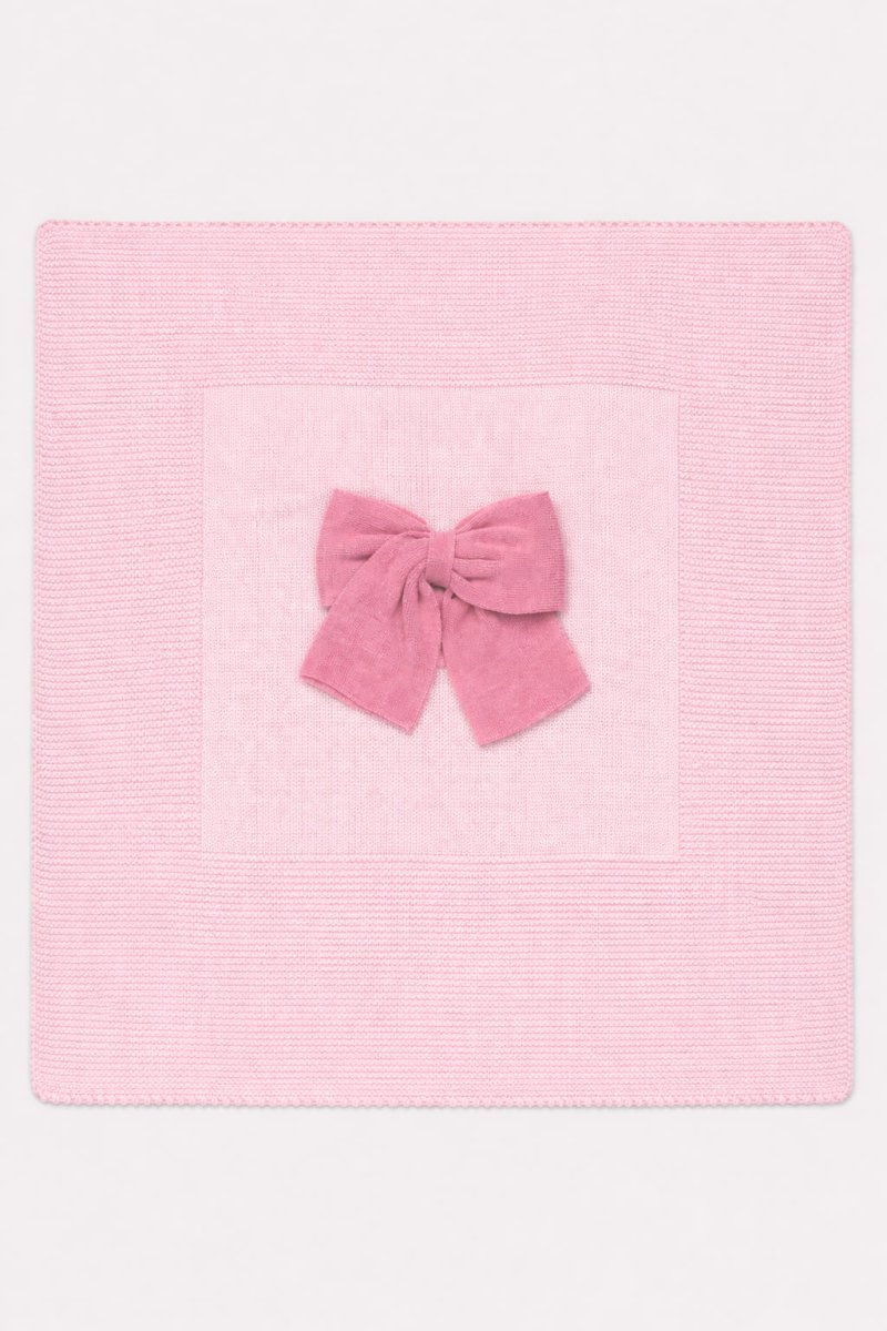 Coperta Cotone Rosa E61/7024 corredino e abbigliamento neonato | NANU' BABY
