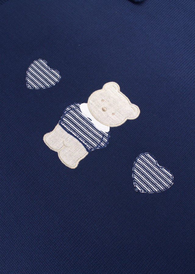 Coperta Cotone Teddy Blu 198/B corredino e abbigliamento neonato | NANU' BABY