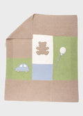 Coperta Cotone Verde MF778271/4470 corredino e abbigliamento neonato | NANU' BABY