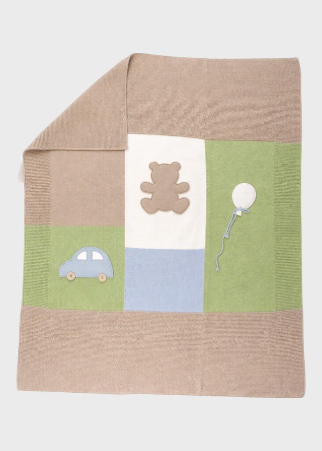 Coperta Cotone Verde MF778271/4470 corredino e abbigliamento neonato | NANU' BABY