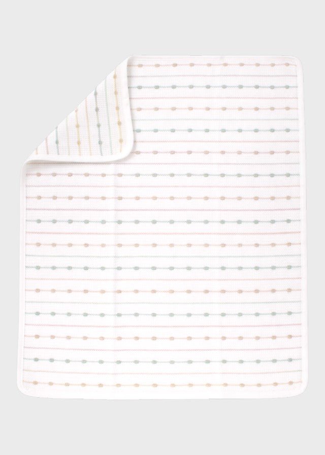 Coperta Cotone Verde Multicolor EK5180/V corredino e abbigliamento neonato | NANU' BABY
