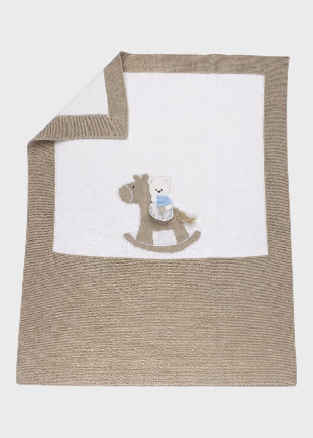 Coperta Dondolo Tortora 8044 corredino e abbigliamento neonato | NANU' BABY