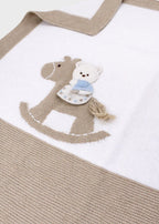 Coperta Dondolo Tortora 8044 corredino e abbigliamento neonato | NANU' BABY