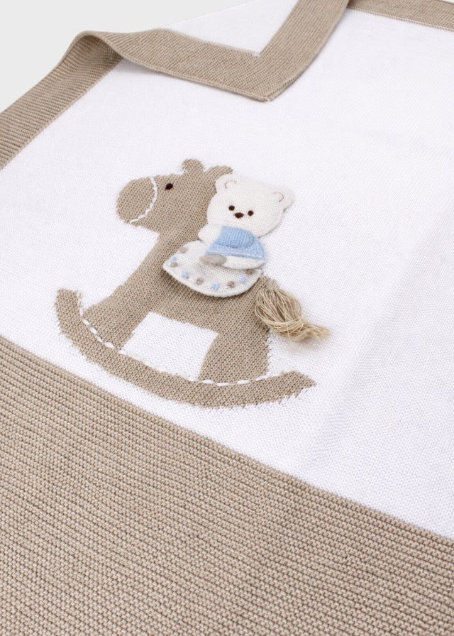 Coperta Dondolo Tortora 8044 corredino e abbigliamento neonato | NANU' BABY