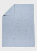 Coperta Punto Vapore Azzurro ROBERTO/CO corredino e abbigliamento neonato | NANU' BABY