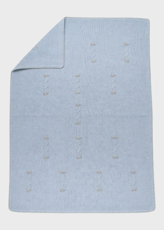 Coperta Punto Vapore Azzurro ROBERTO/CO corredino e abbigliamento neonato | NANU' BABY