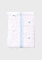 Coperta Ricamata Filo Cielo ATIP/CO corredino e abbigliamento neonato | NANU' BABY