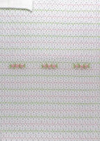 Copertina Cotone Rosa Pesco EK1380BIS corredino e abbigliamento neonato | NANU' BABY