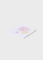 Copertina Cotone Serigrafata Giallo 9025/96 corredino e abbigliamento neonato | NANU' BABY