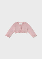 Coprispalle Cotone Viscosa Rosa 318/R corredino e abbigliamento neonato | NANU' BABY