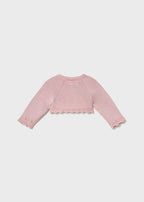 Coprispalle Cotone Viscosa Rosa 318/R corredino e abbigliamento neonato | NANU' BABY