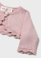 Coprispalle Cotone Viscosa Rosa 318/R corredino e abbigliamento neonato | NANU' BABY