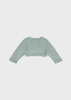 Coprispalle Cotone Viscosa Verde 318/V corredino e abbigliamento neonato | NANU' BABY