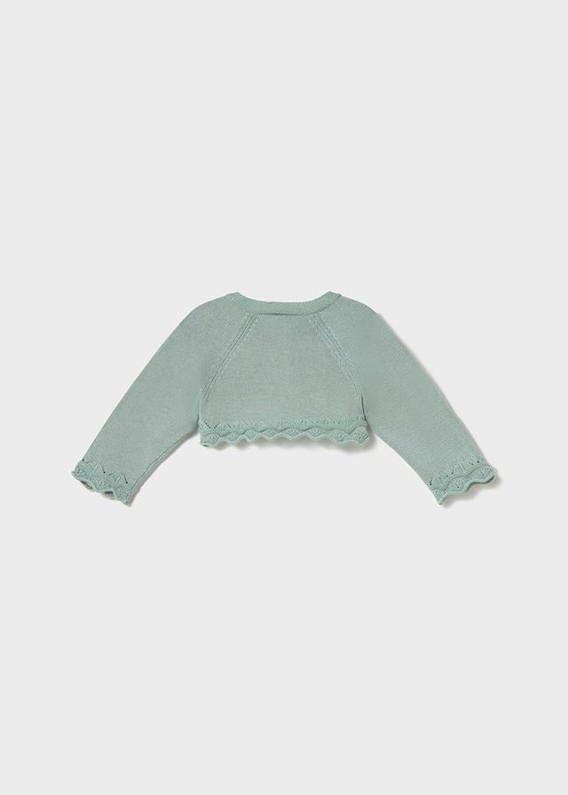Coprispalle Cotone Viscosa Verde 318/V corredino e abbigliamento neonato | NANU' BABY