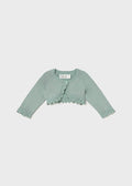 Coprispalle Cotone Viscosa Verde 318/V corredino e abbigliamento neonato | NANU' BABY