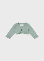 Coprispalle Cotone Viscosa Verde 318/V corredino e abbigliamento neonato | NANU' BABY
