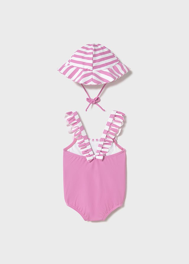 Costume Intero Cappello Rosa 1764/R corredino e abbigliamento neonato | NANU' BABY