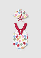 Costume Intero Mare Rosso 1764/RS corredino e abbigliamento neonato | NANU' BABY