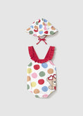 Costume Intero Mare Rosso 1764/RS corredino e abbigliamento neonato | NANU' BABY