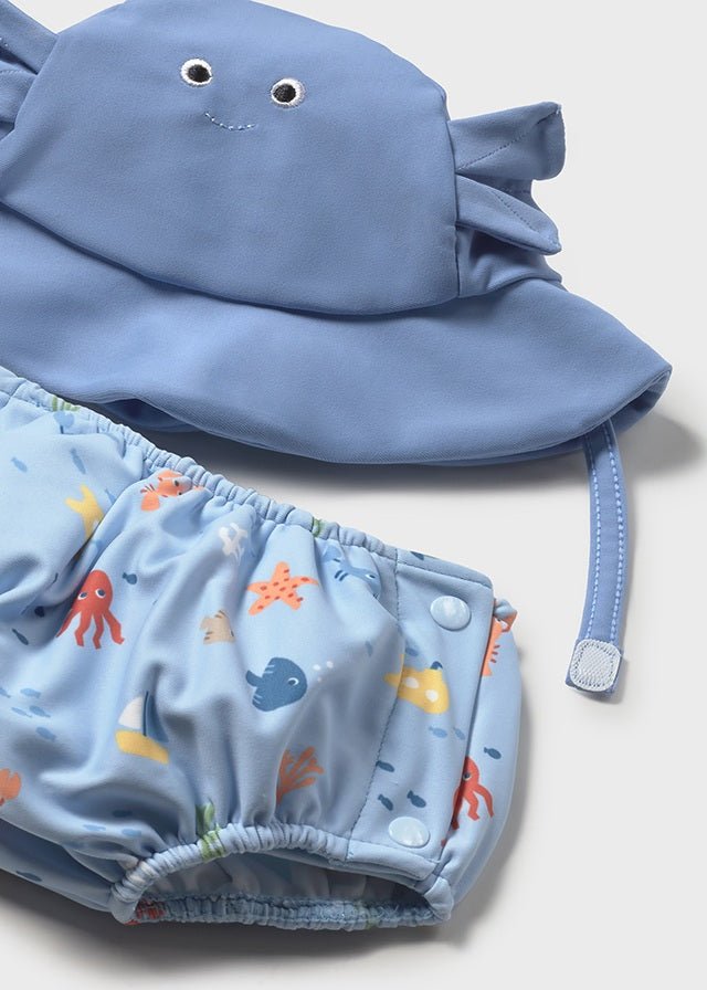 Costume Mare Cappello Turchese 1618/29 corredino e abbigliamento neonato | NANU' BABY