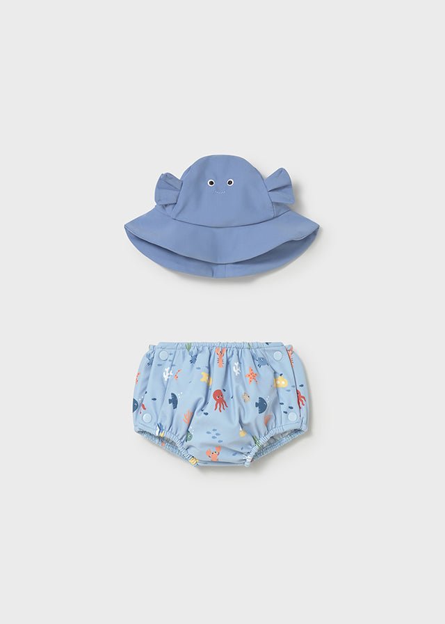 Costume Mare Cappello Turchese 1618/29 corredino e abbigliamento neonato | NANU' BABY