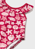 Costume Mare Stampato Rosso 1754/20 corredino e abbigliamento neonato | NANU' BABY