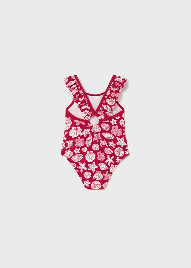 Costume Mare Stampato Rosso 1754/20 corredino e abbigliamento neonato | NANU' BABY
