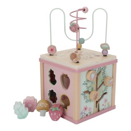 Cubo attività in legno- Giardino delle Fate  MULTICOLORE LD7331 -  NANU' BABY