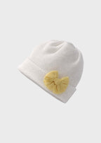Cuffia Cotone Fiocco Bianco FIOCCO/681 - G corredino e abbigliamento neonato | NANU' BABY