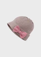 Cuffia Cotone Lino Corallo 680 corredino e abbigliamento neonato | NANU' BABY