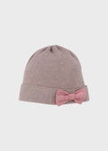 Cuffia Cotone Lino Corallo 680 corredino e abbigliamento neonato | NANU' BABY